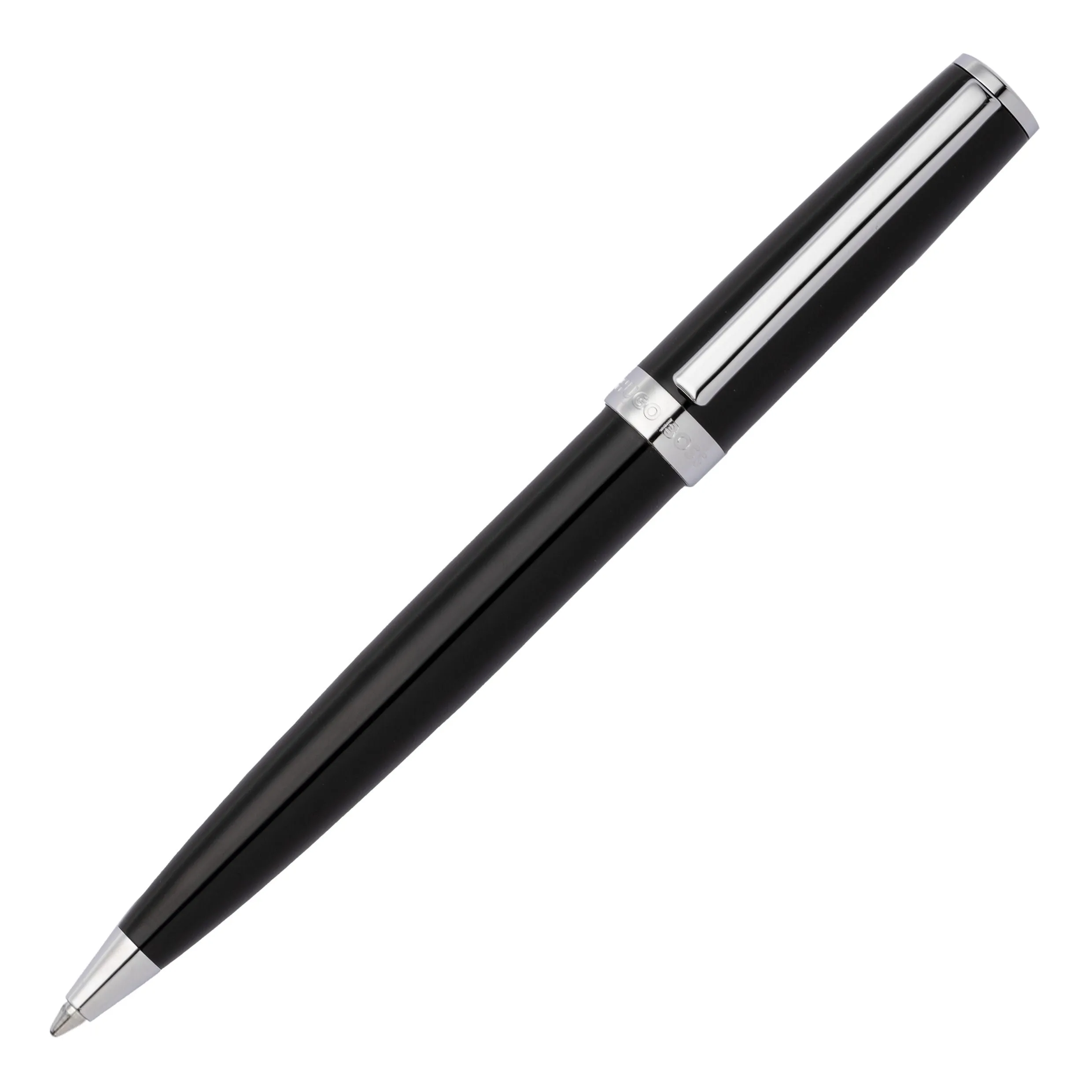 HUGO BOSS HPBKW416A - Set HUGO BOSS Black (ballpoint pen, key ring & wallet)