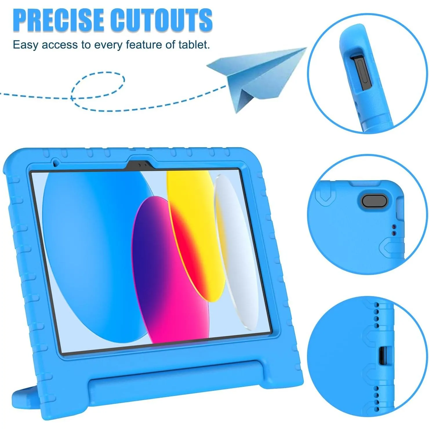 iPad 10.2 7/8/9 Gen Handle Case