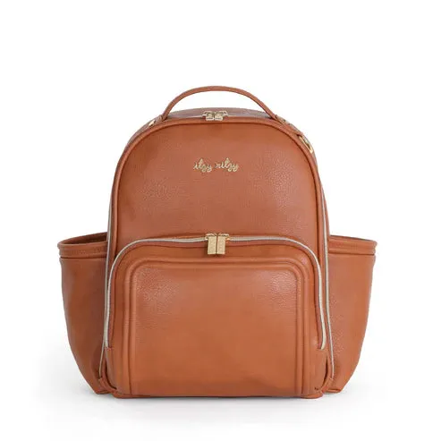 Itzy Ritzy - Itzy Mini Plus Diaper Bag Backpack - Cognac