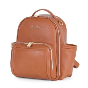 Itzy Ritzy - Itzy Mini Plus Diaper Bag Backpack - Cognac