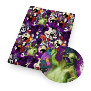 jack skellington a nightmare before christmassally halloween skull ghost skeleton bones pumpkin bat fabric