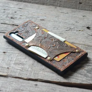 JJNUSA Handmade Leather Case for Samsung Galaxy Note 10 5G 6.3 inches Back Cover Case