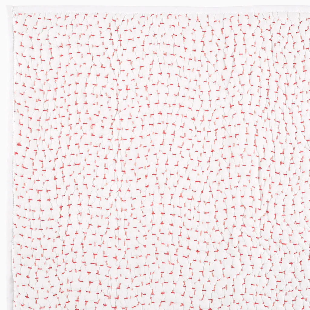 John Robshaw - Organic Hand Stitched Quilt - Lotus - Full/Queen