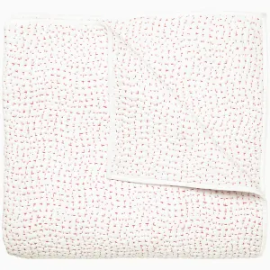 John Robshaw - Organic Hand Stitched Quilt - Lotus - Full/Queen