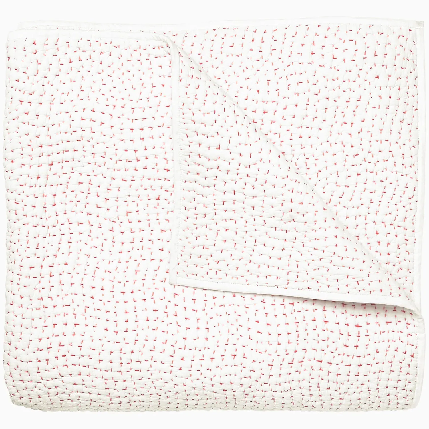 John Robshaw - Organic Hand Stitched Quilt - Lotus - Full/Queen