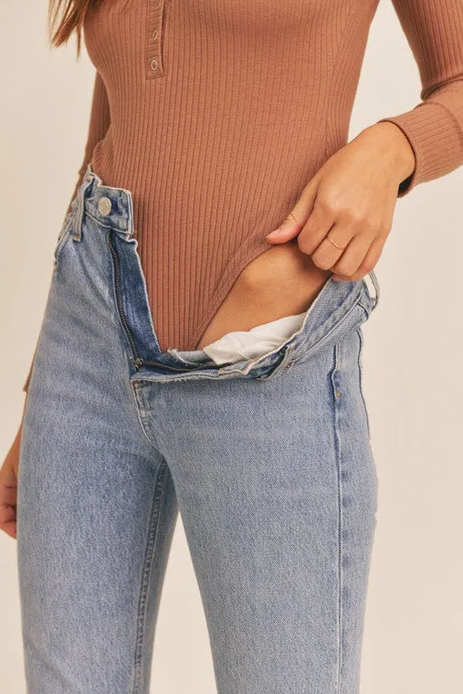 Just Like That Rust Bodysuit