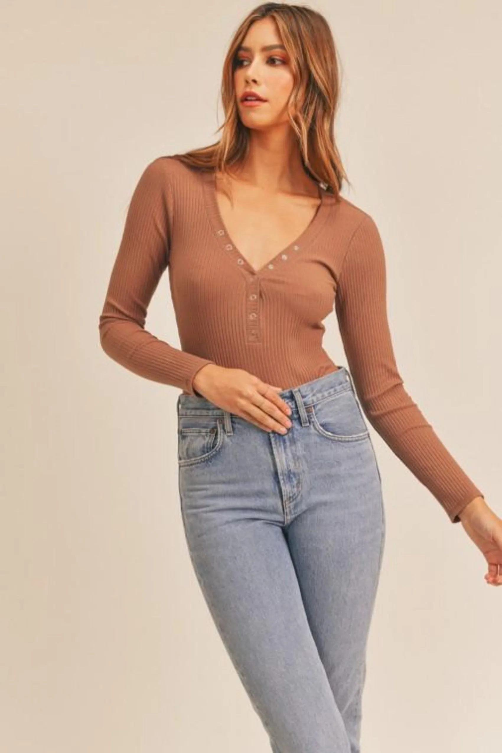 Just Like That Rust Bodysuit