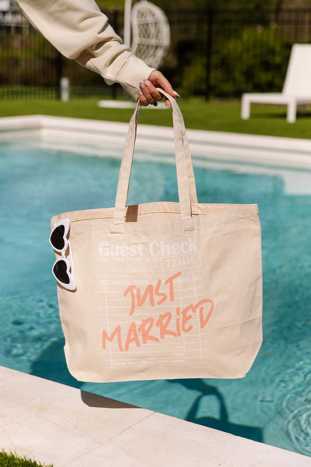 Just Married Tote