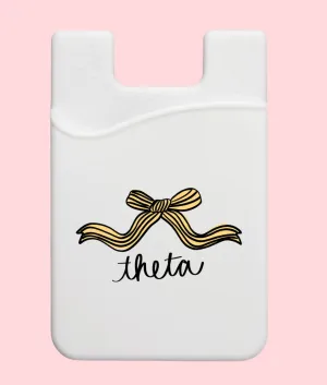 Kappa Alpha Theta Bow Phone Wallet