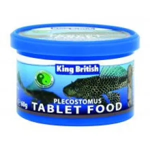 King British Plecostomus Tablet Food 60g