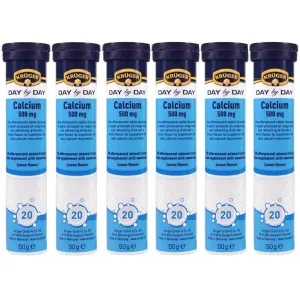 Kruger Calcium Effervescent Tablets- PACK OF 6