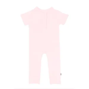 Kyte Baby Short Sleeve Romper (Sakura)