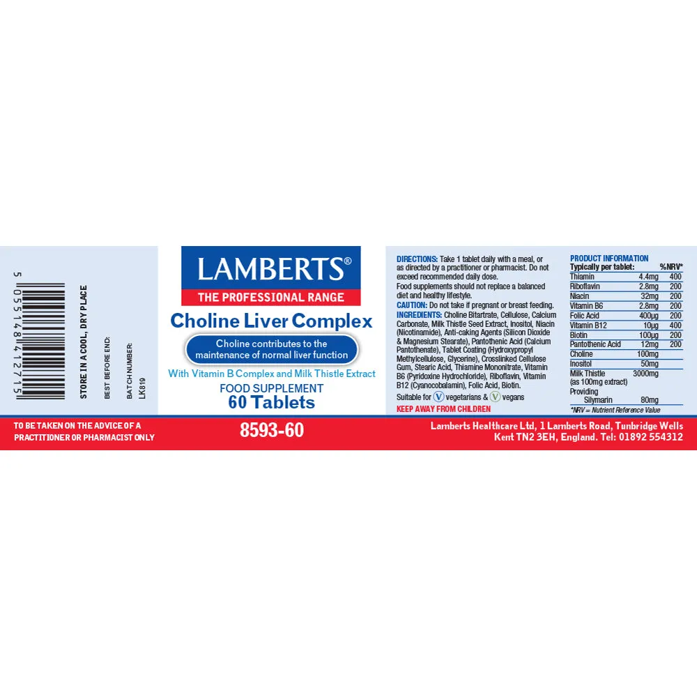 Lamberts Choline Liver Complex