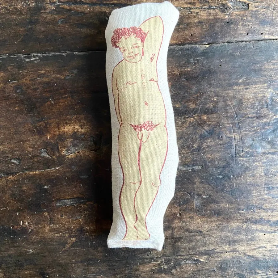 Lavender Bag Man- Relax in the Nude