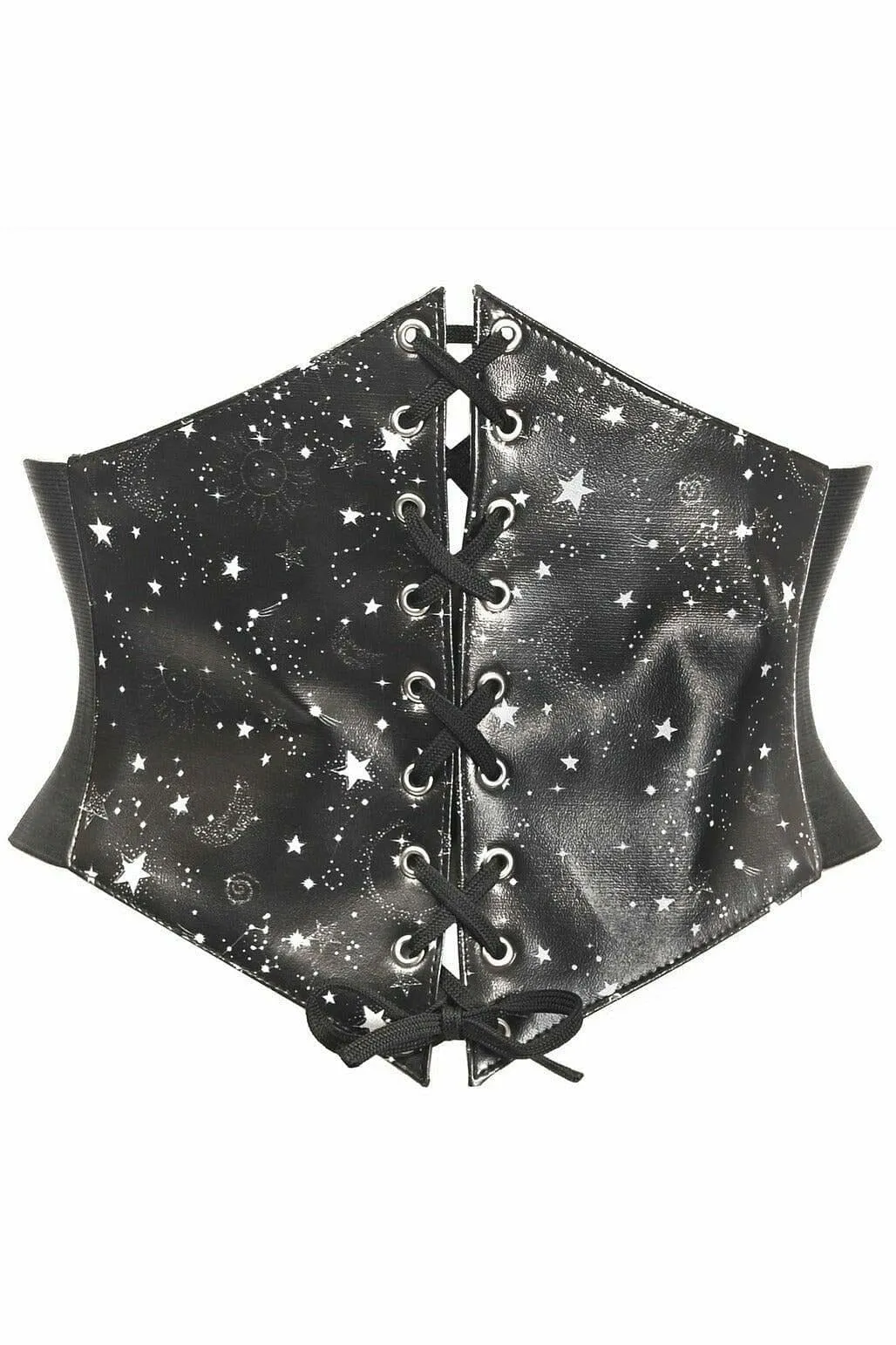 Lavish Celestial Lace-Up Corset Belt Cincher