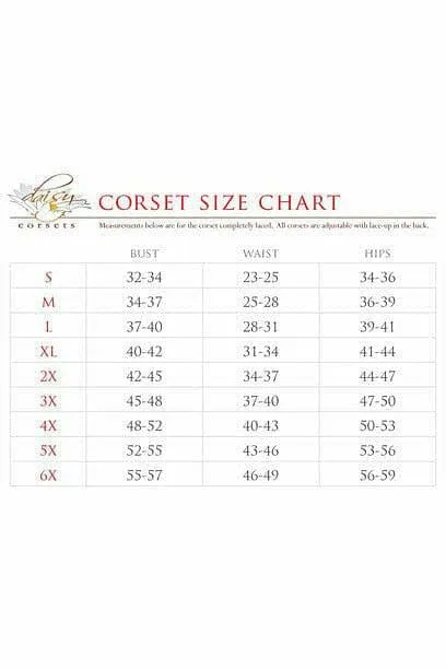 Lavish Dark Brown Lace Corset Belt Cincher