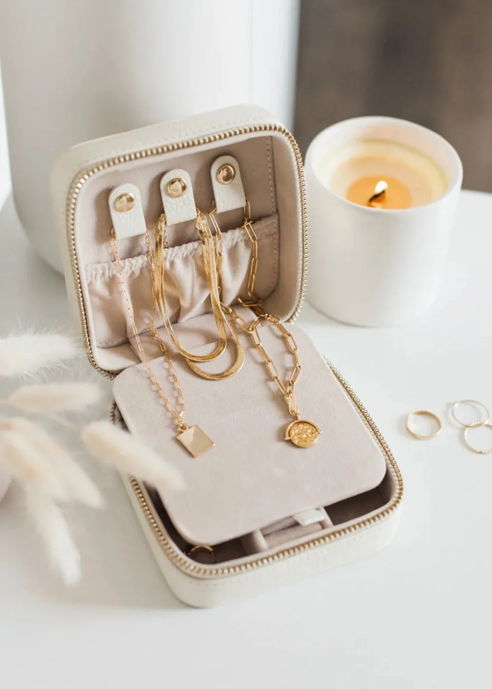 Leather Jewelry Case