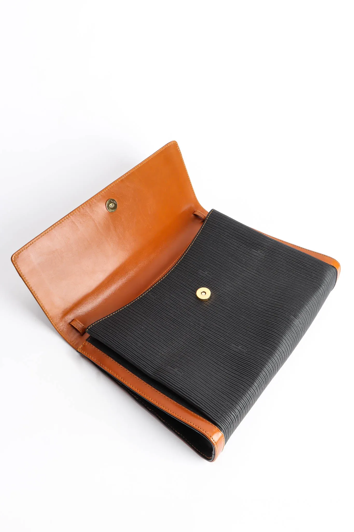 Leather Portfolio Clutch