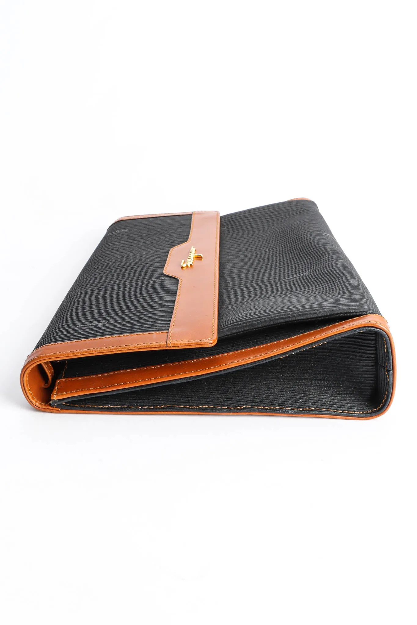Leather Portfolio Clutch