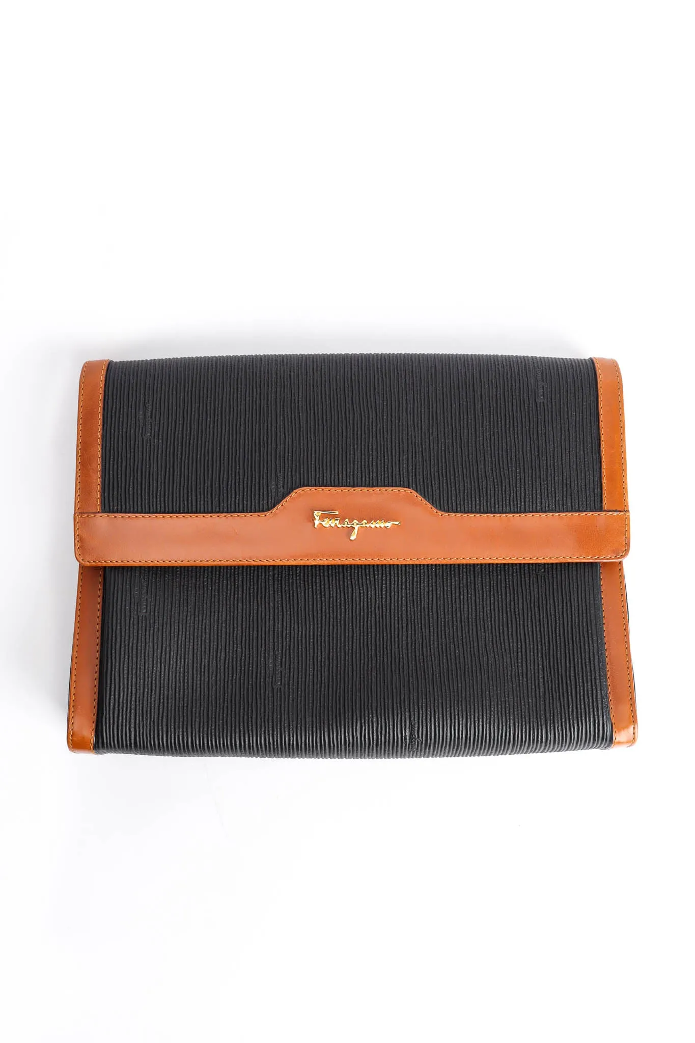 Leather Portfolio Clutch