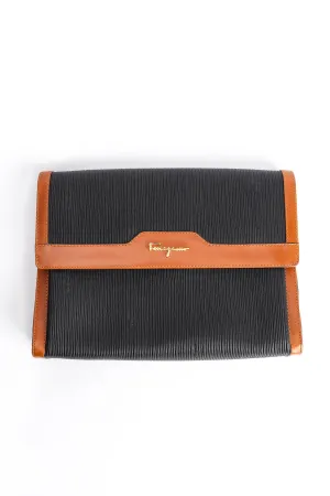 Leather Portfolio Clutch