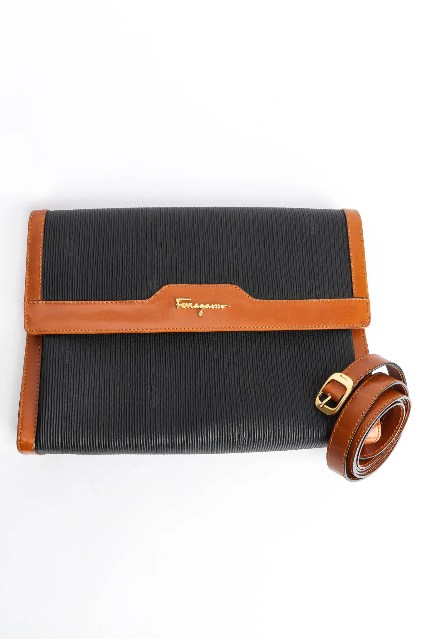 Leather Portfolio Clutch