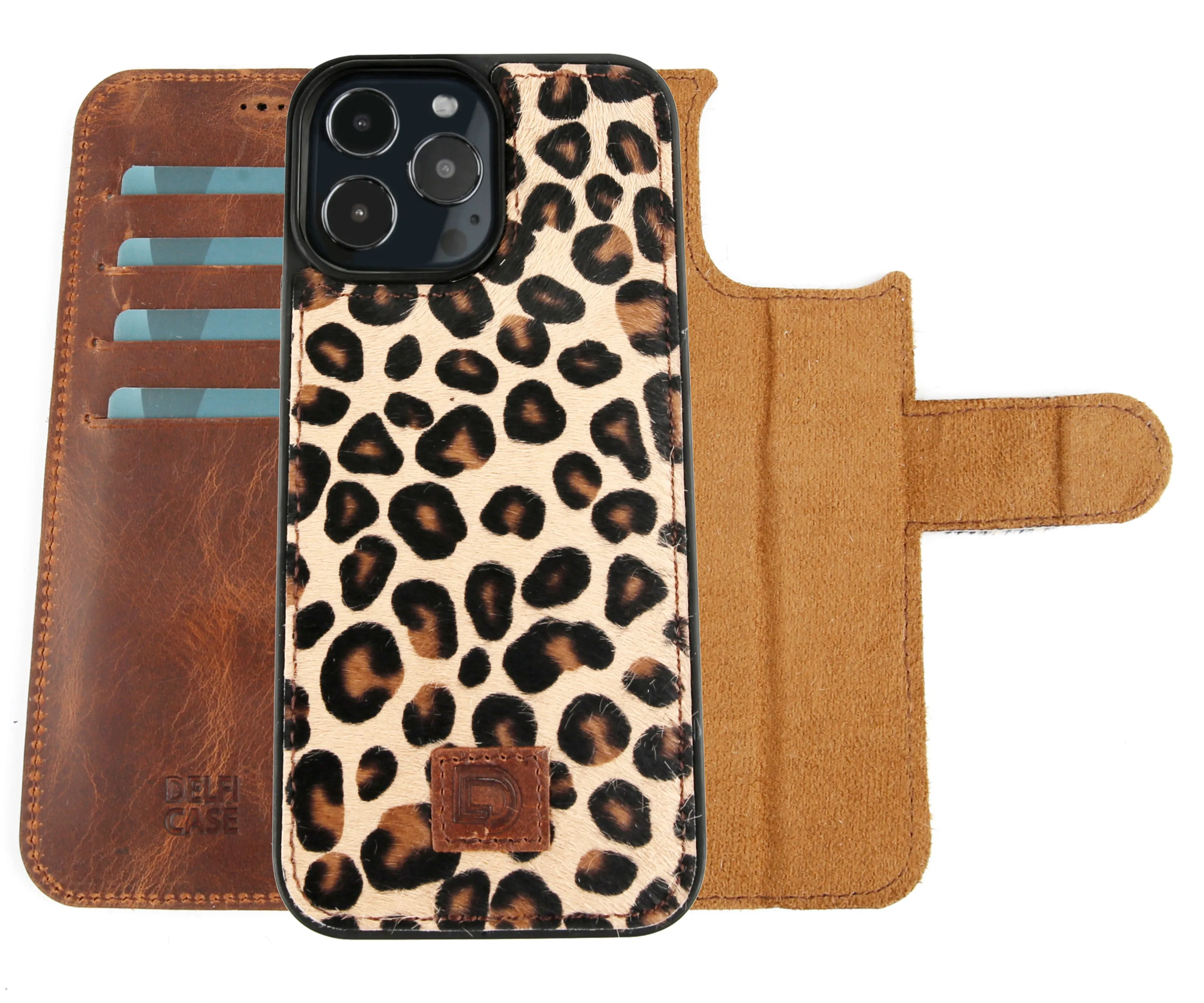Leather Wallet Case for iPhone 13 Pro