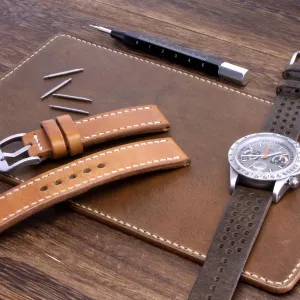 Leather Watch Valet, Sequoia 104