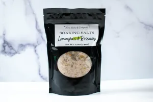 Lemongrass & Rosemary Soaking Salts