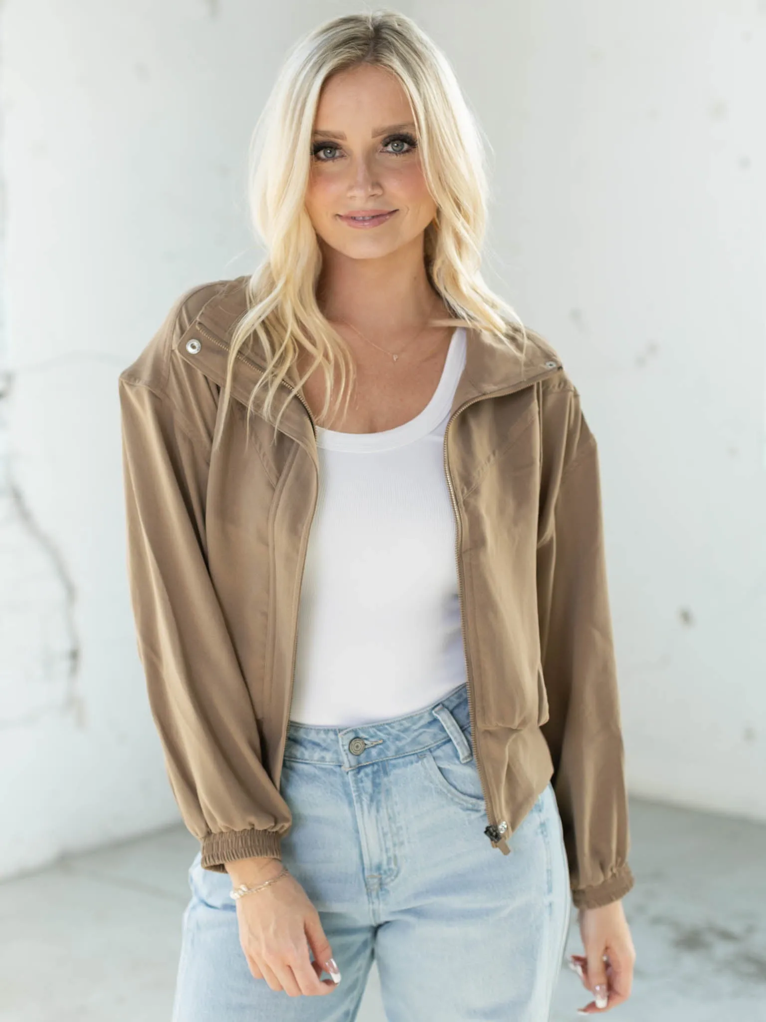 Liverpool The Zip Up Dolman Jacket