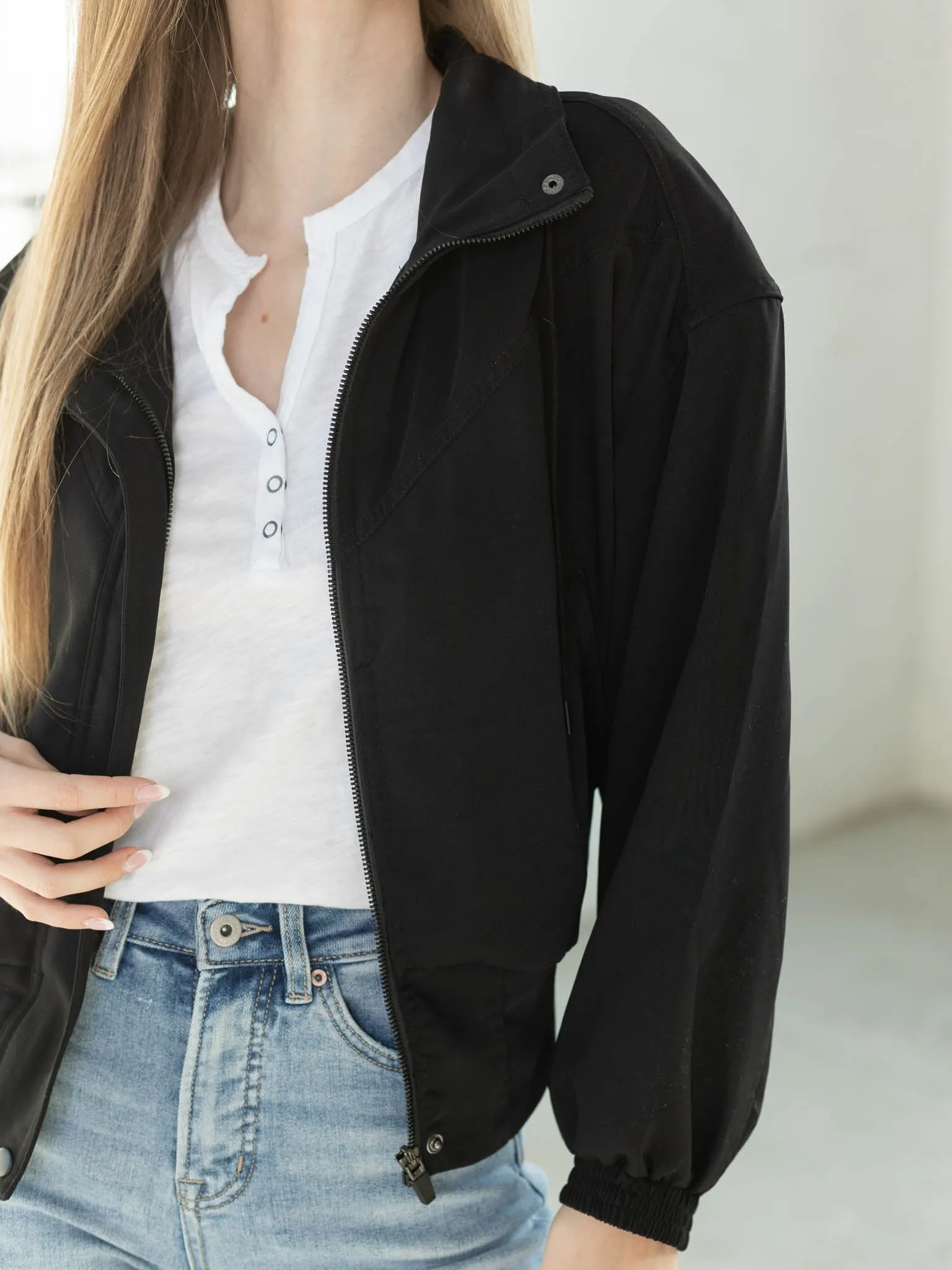 Liverpool The Zip Up Dolman Jacket
