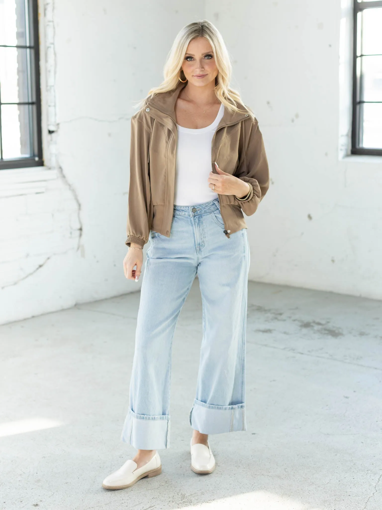 Liverpool The Zip Up Dolman Jacket