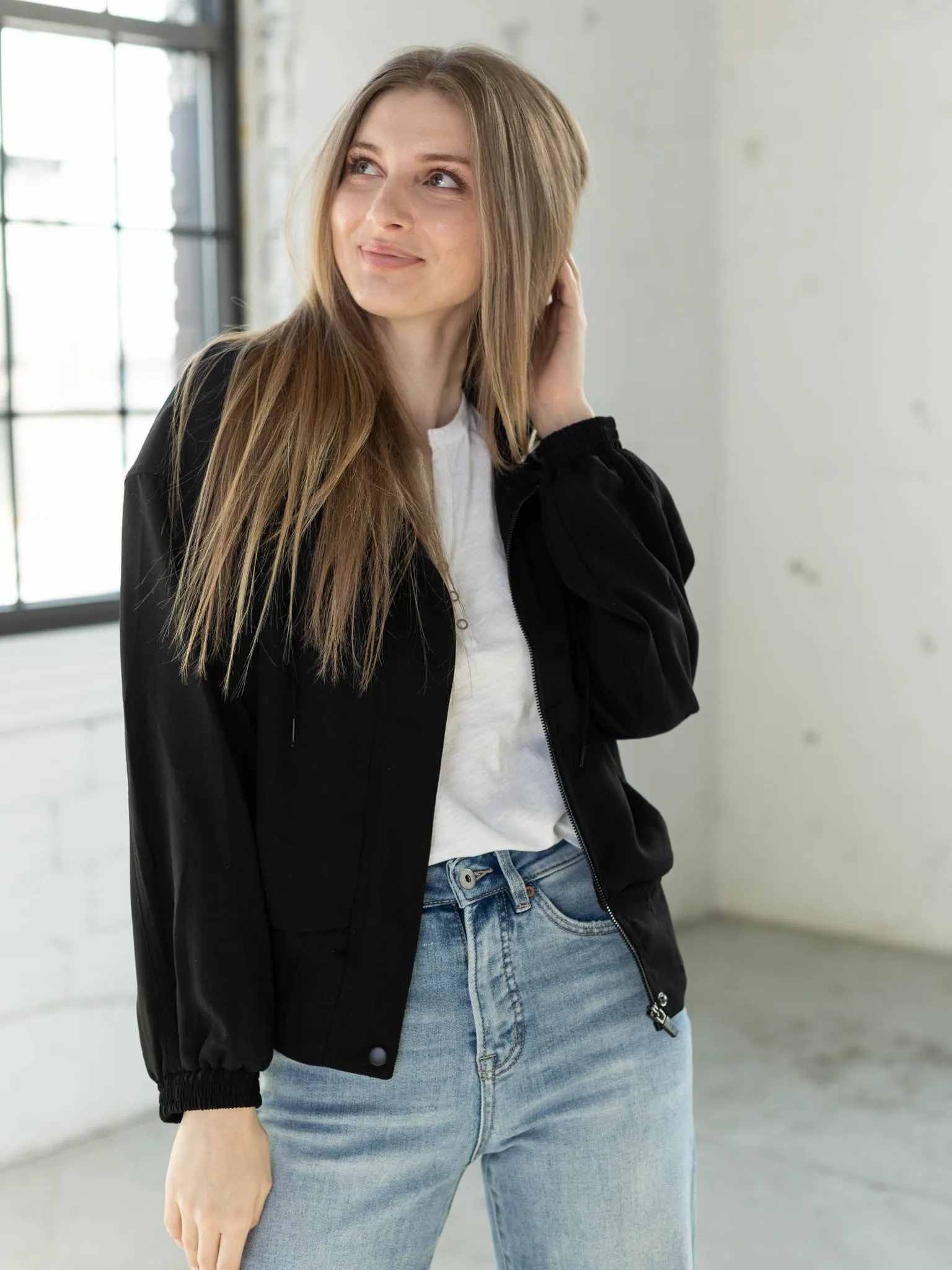 Liverpool The Zip Up Dolman Jacket