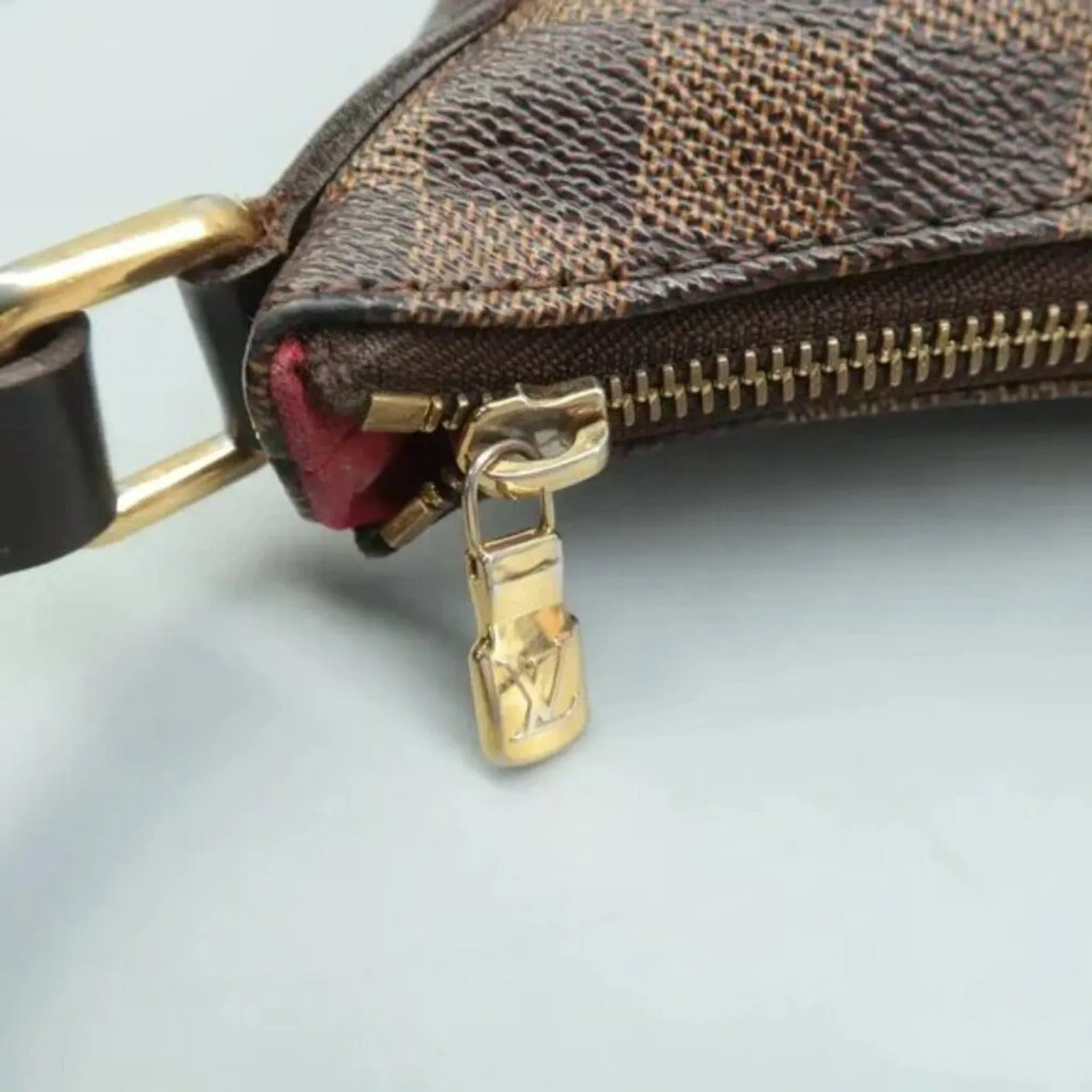 Louis Vuitton Bloomsbury Brown Damier Ebene Canvas Shoulder Bag