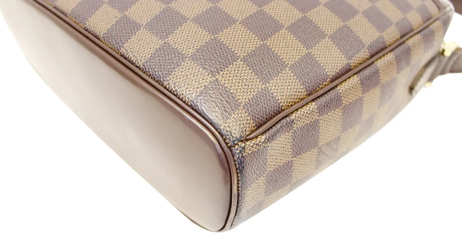 LOUIS VUITTON Damier Ebene Ipanema GM Brown Crossbody Bag