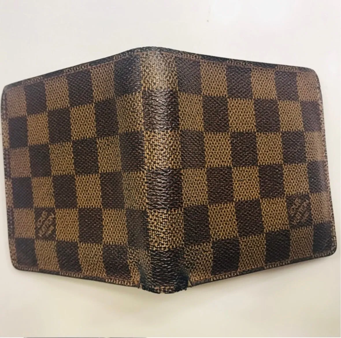 LOUIS VUITTON Damier Ebene Marco Wallet