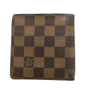 LOUIS VUITTON Damier Ebene Marco Wallet