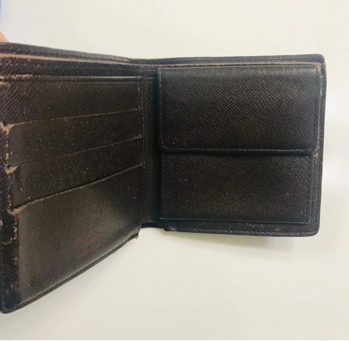 LOUIS VUITTON Damier Ebene Marco Wallet