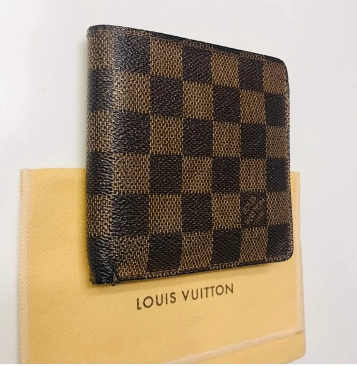 LOUIS VUITTON Damier Ebene Marco Wallet