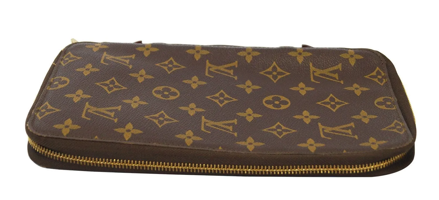LOUIS VUITTON Monogram Escovedo Travel Case Long Wallet
