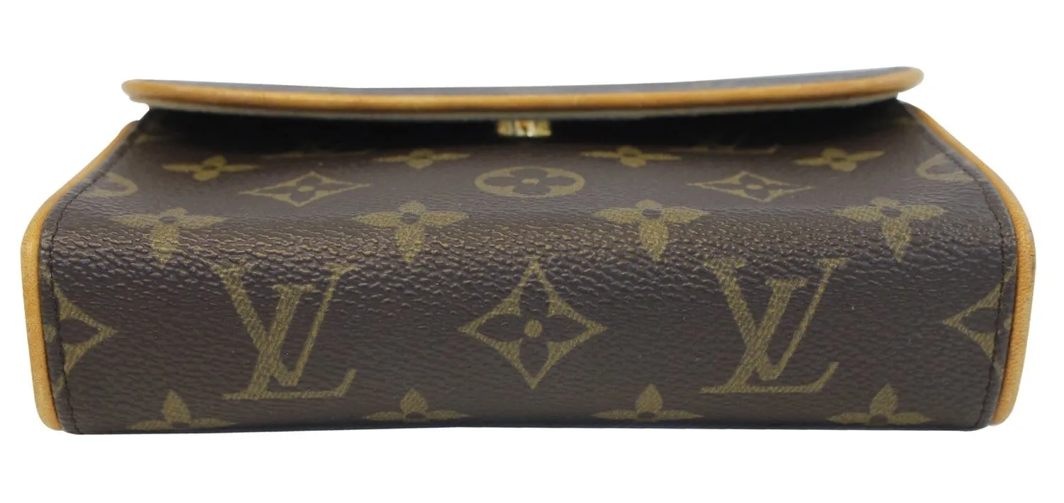 LOUIS VUITTON Monogram Florentine Pouch Bum Bag