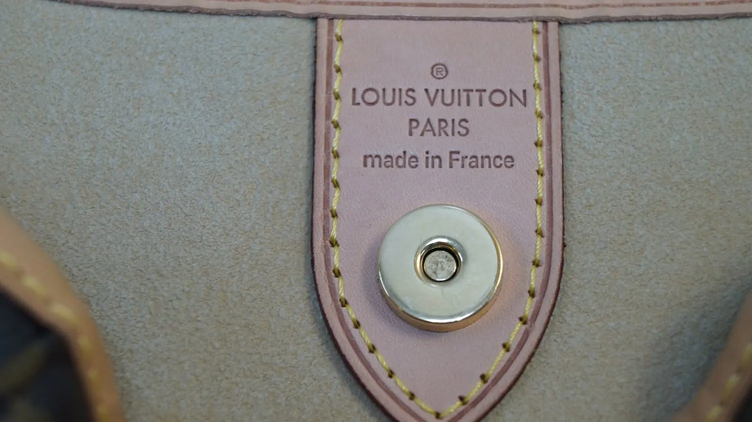 LOUIS VUITTON Monogram Galliera PM Brown Shoulder Bag