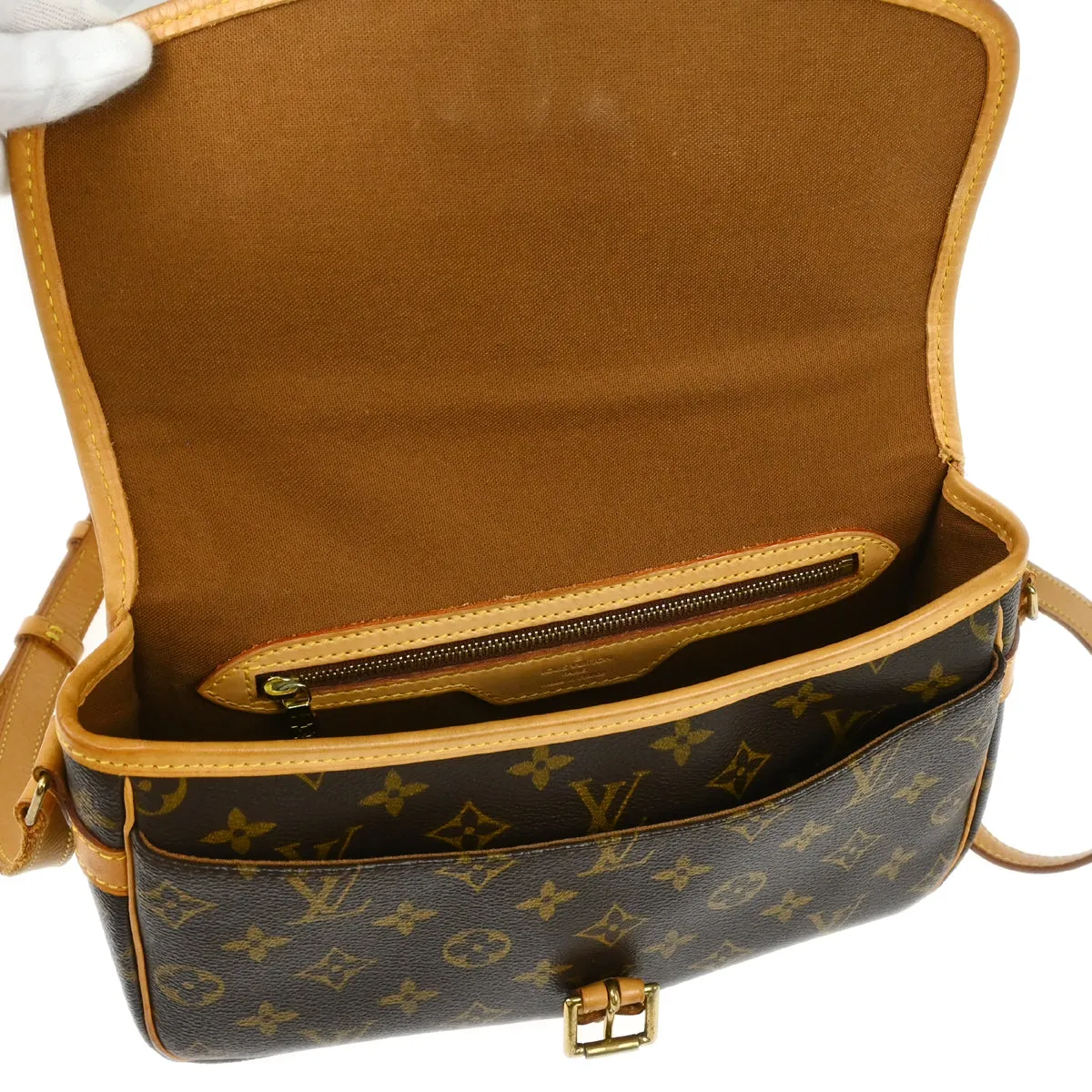 Louis Vuitton Monogram Sologne Shoulder Bag M42250 SL0062 XX28106
