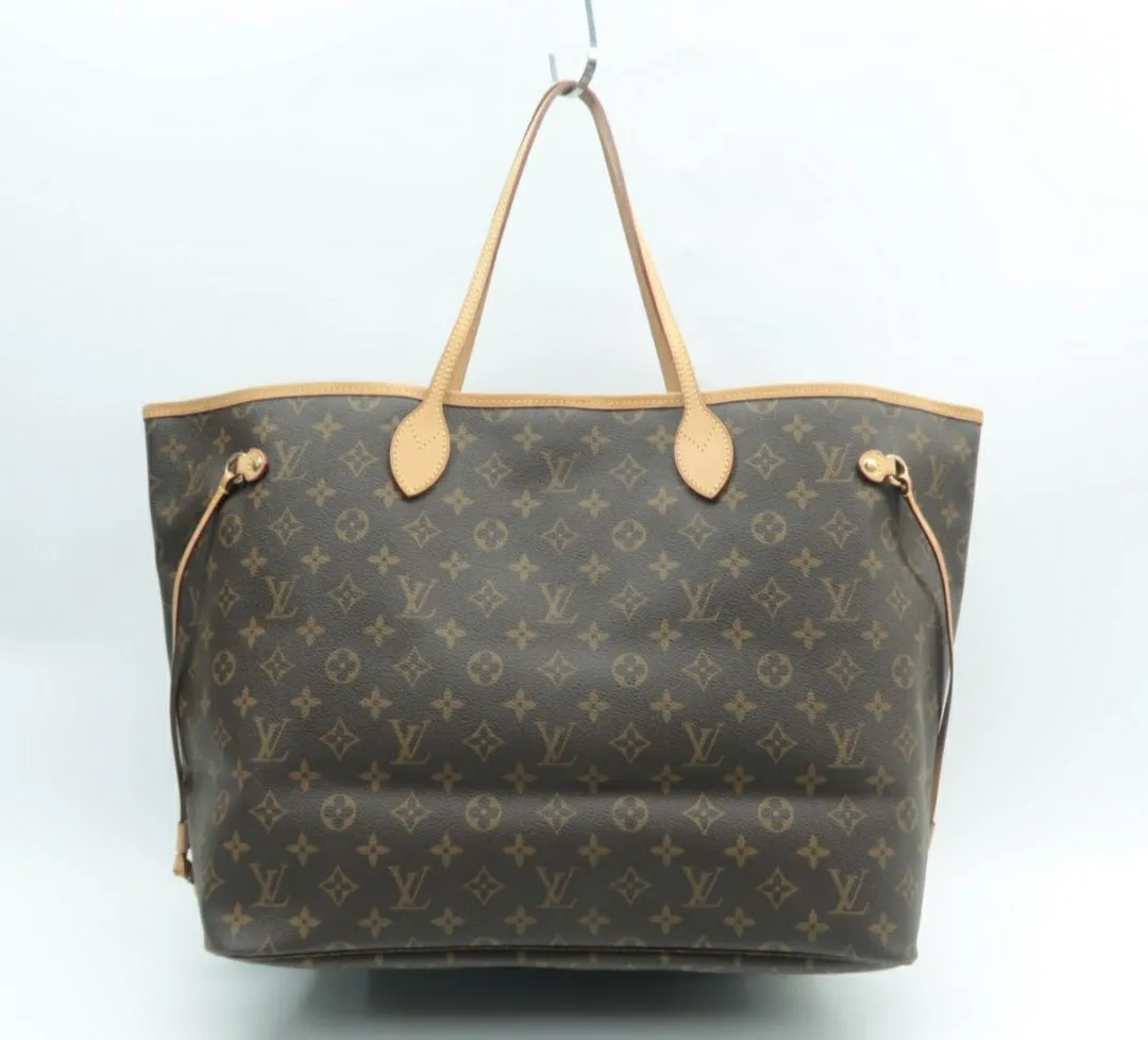 Louis Vuitton Neverfull GM Brown Monogram Canvas Tote Bag