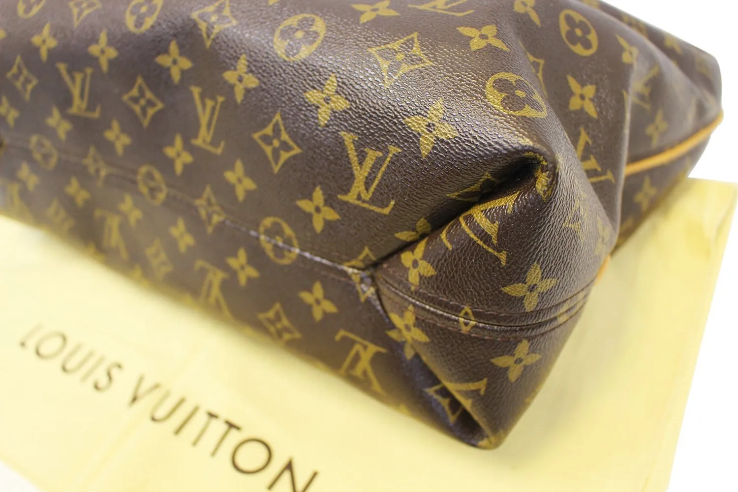 LOUIS VUITTON pre Owned Shoulder Bag Monogram Canvas Sully MM Brown