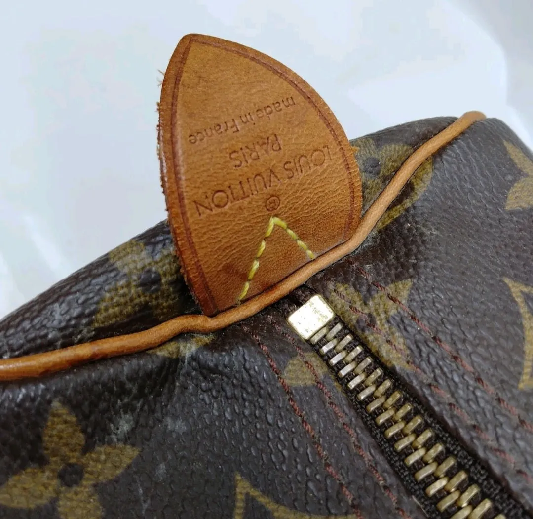 Louis Vuitton Speedy 30 Brown Monogram Hand Bag