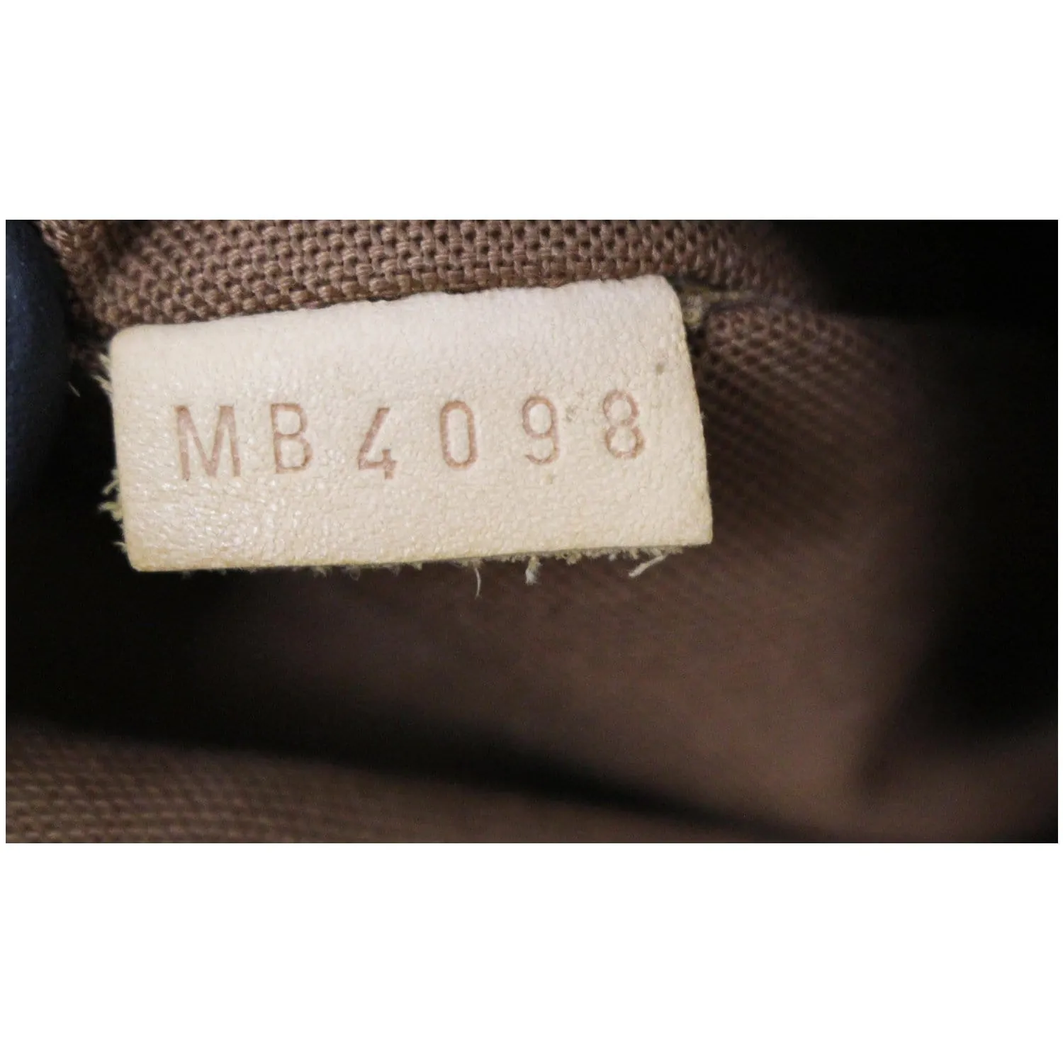 LOUIS VUITTON Tivoli GM Monogram Canvas Shoulder Bag Brown