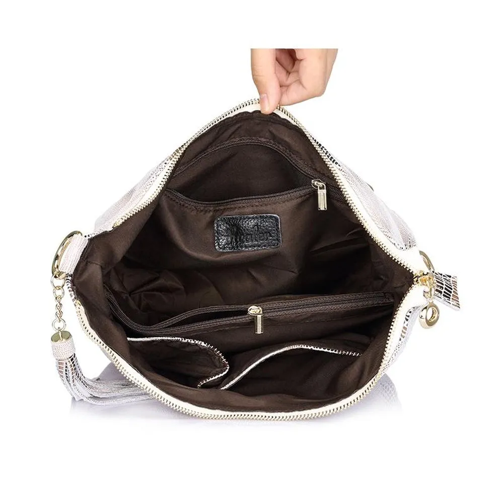 <bold>Hobo / Tote Bag  <br>Genuine-Leather