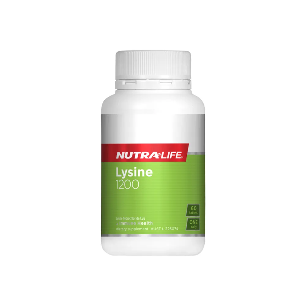 Lysine 1200 60 tablets