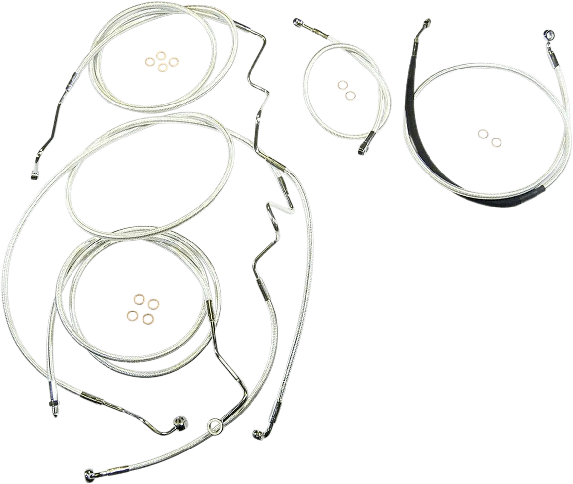 Magnum 387344 Sterling Chromite II Handlebar Installation Kit for 10in. Ape